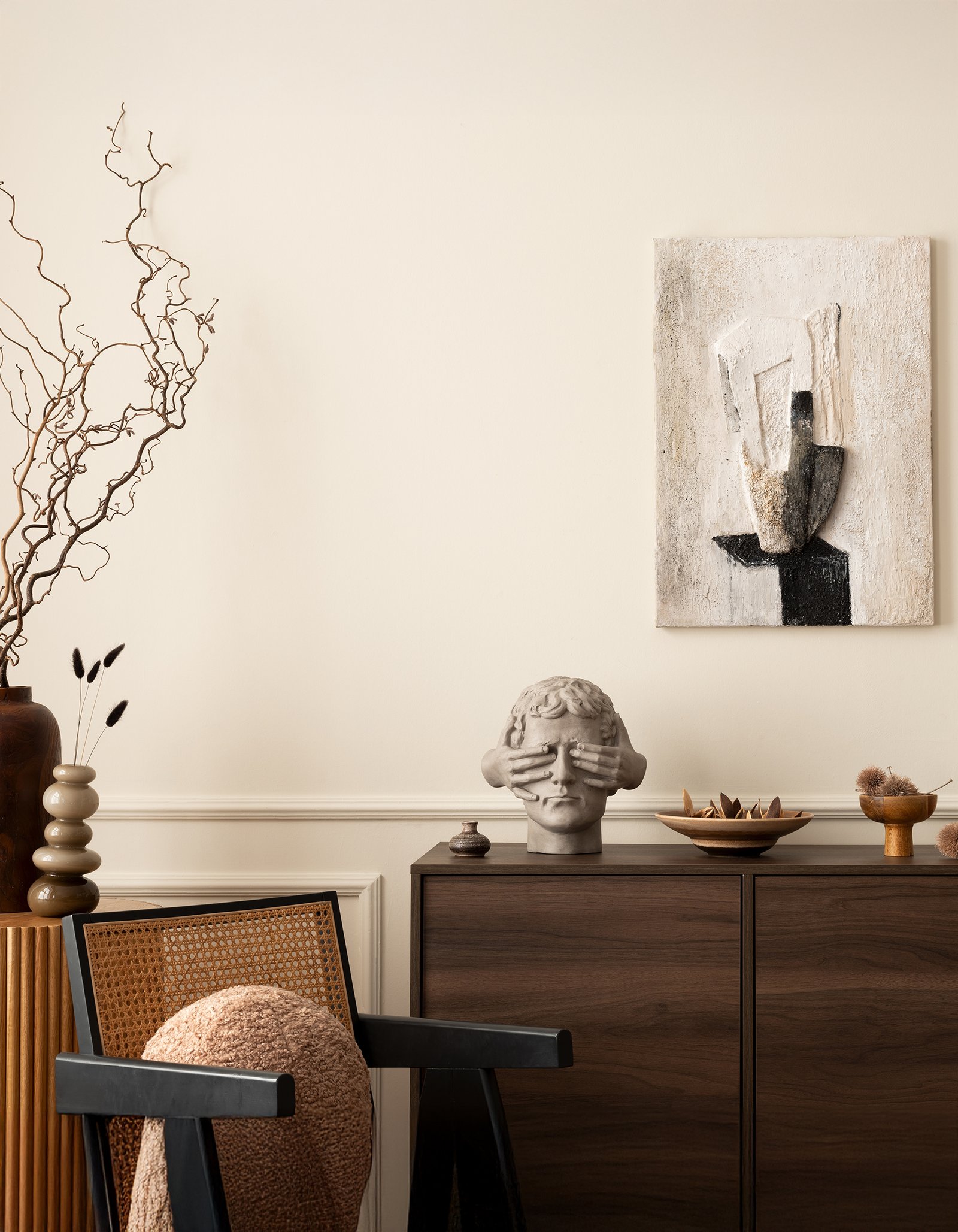 Wooden floor and chair